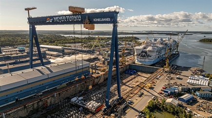 Meyer Turku begins construction on Royal Caribbean International’s fifth Icon-class ship