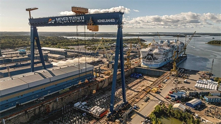 Meyer Turku begins construction on Royal Caribbean International’s fifth Icon-class ship