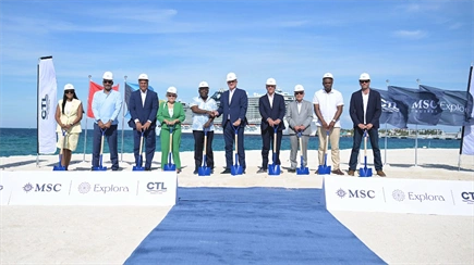 MSC Group breaks ground on new private Bahamian island