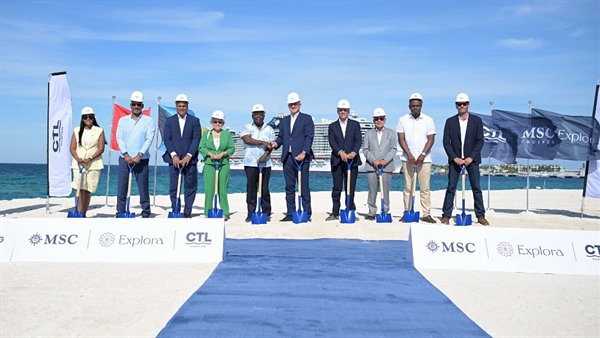 MSC Group breaks ground on new private Bahamian island