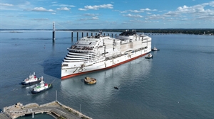 MSC Cruises floats out MSC World Atlantic in France