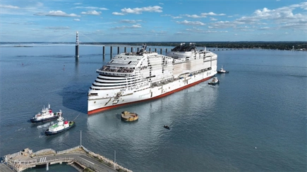 MSC Cruises floats out MSC World Atlantic in France