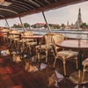 Tourists can enjoy sightseeing from the ferries as they travel down the river (Photo: Chao Phraya Express Boat)