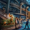 The ship’s Grand Hall will be designed around the relationship between the sky and sea (Image: Disney Cruise Line)