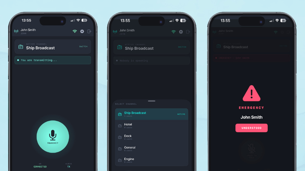 Seafy launches onboard push to talk solution for crew members