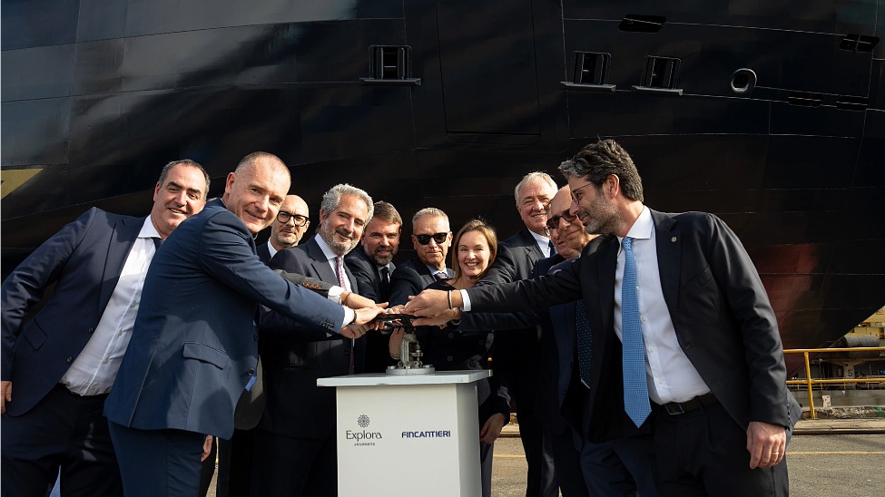 Explora Journeys celebrates construction milestones for two ships at Fincantieri yard