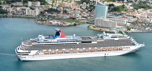 Martinique welcomed 71.3% more cruise passengers in 2014