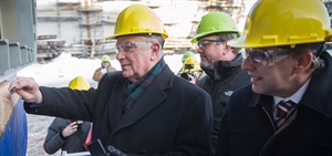 Chantier Davie lays keel for STQ's first LNG ferry