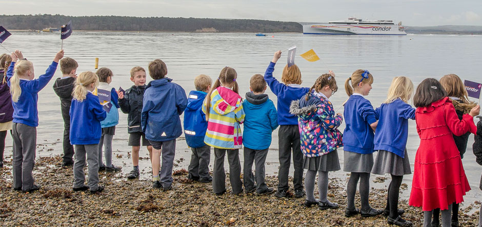 Condor Liberation sets sail on Poole to Channel Islands route