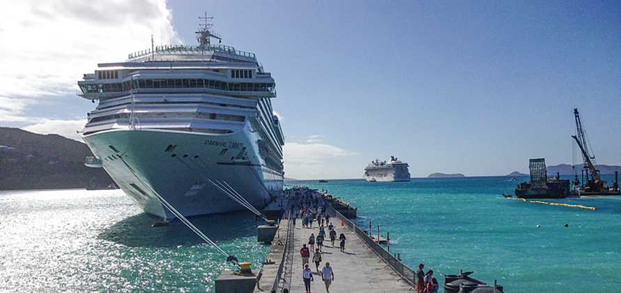 Bvi Welcomes First Cruise Ship At Newly Extended Pier