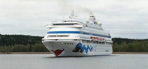 AIDAcara returns to Turku birthplace for the first time