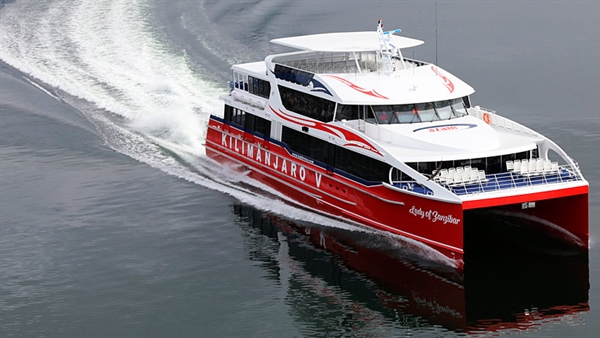 Incat Crowther delivers Kilimanjaro V to Azam Marine
