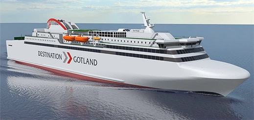 Rederi AB Gotland orders second LNG ro-pax ferry