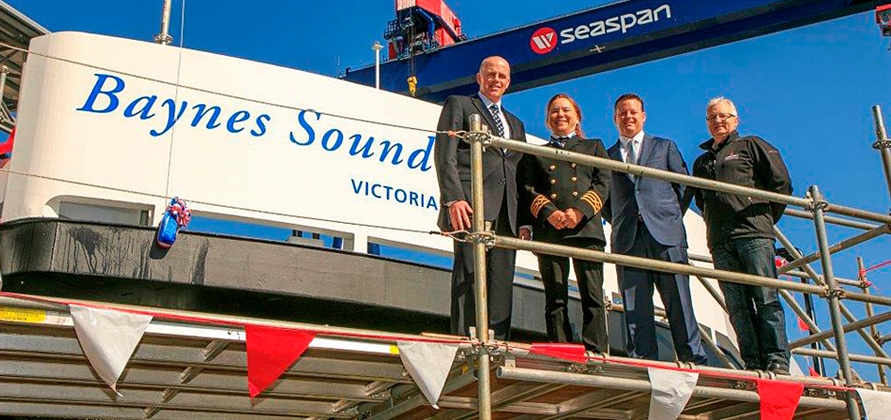 BC Ferries moves new cable ferry to Buckley Bay