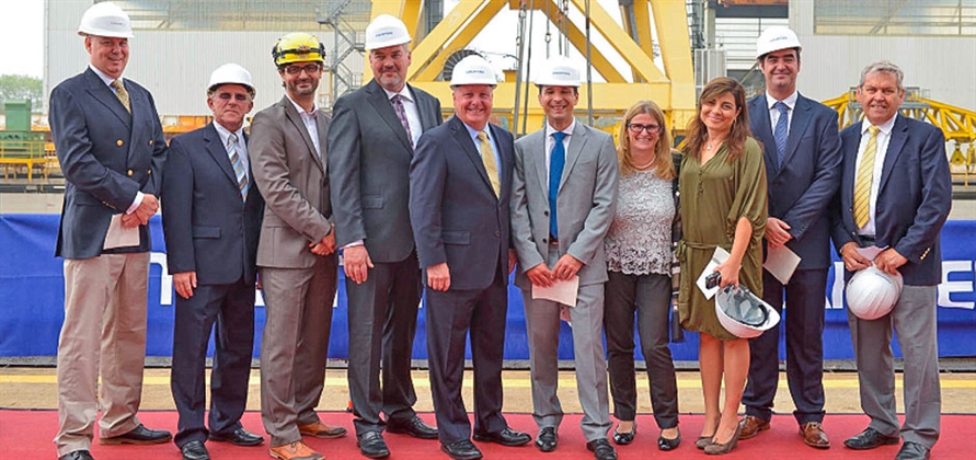 Fincantieri lays keel for Seabourn Encore in Marghera