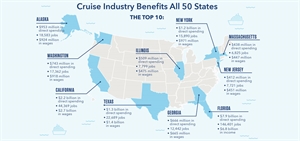 Cruise spend reached a record US$21 billion in the US last year