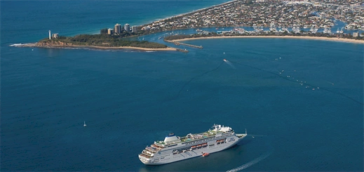 Cruise numbers on the rise in Mooloolaba