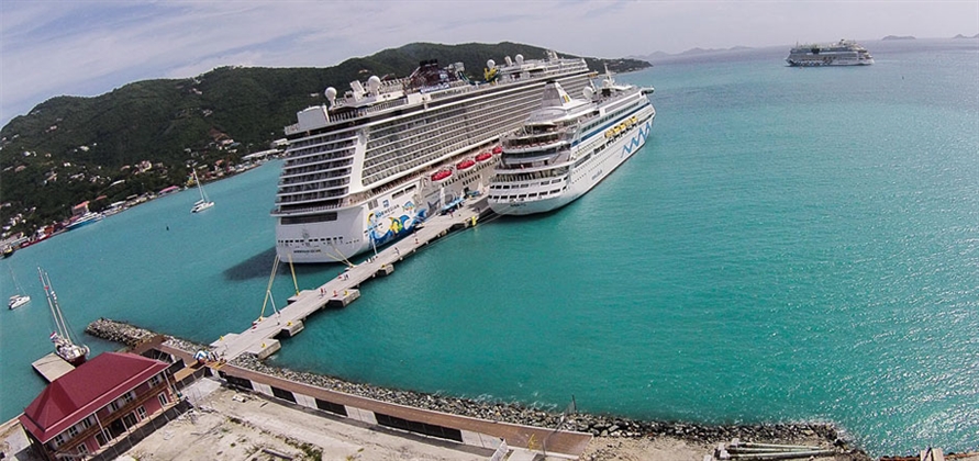 Cruise numbers rise significantly in British Virgin Islands