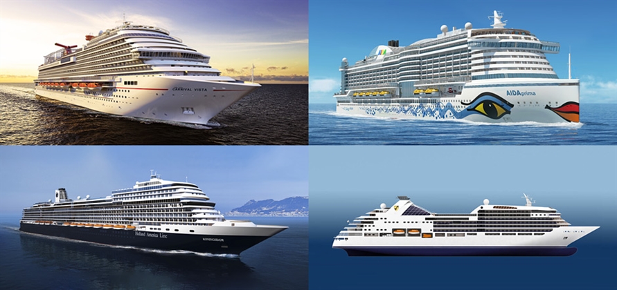 Carnival Corporation to launch four newbuilds across four brands in 2016