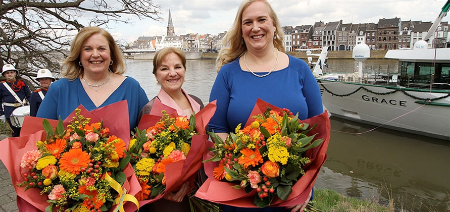 Tauck officially christens Grace in Maastricht