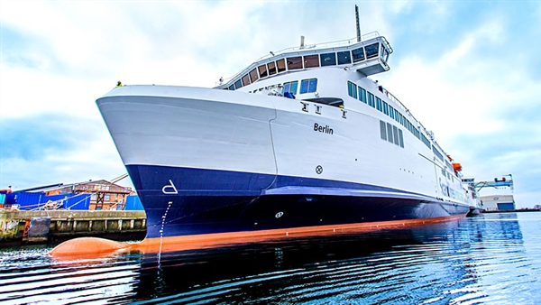 Scandlines' Berlin starts sea trials in Scandinavia
