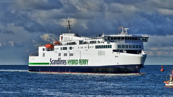 Scandlines officially christens Berlin in Rostock