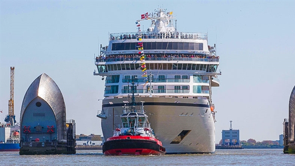 Viking Ocean Cruises christens Viking Sea on the Thames