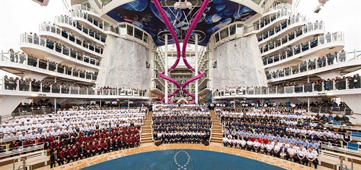 STX France delivers world's largest cruise ship