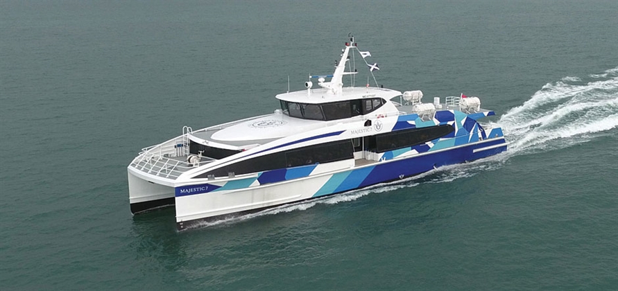 Majestic Ferries launches new high-speed ferry