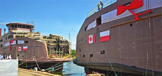 BC Ferries names Salish Eagle and Salish Raven