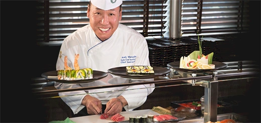 Andy Matsuda to train Holland America sushi chefs