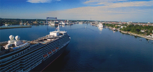 Port of Kiel commemorates 2,500th cruise ship visit