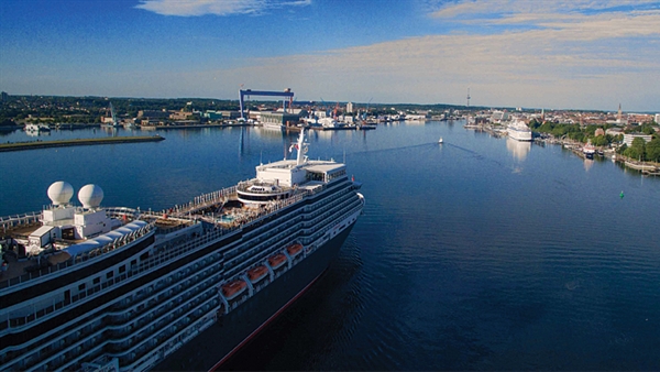 Port of Kiel commemorates 2,500th cruise ship visit