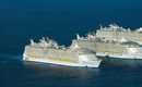 Three Royal Caribbean ships meet in the US for first time
