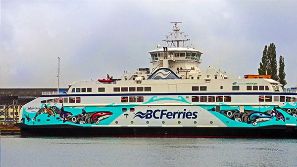 BC Ferries to start operating first dual-fuel ferry on 16 May