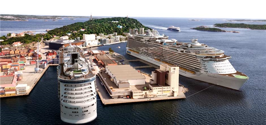Kristiansand opens new cruise pier for large vessels