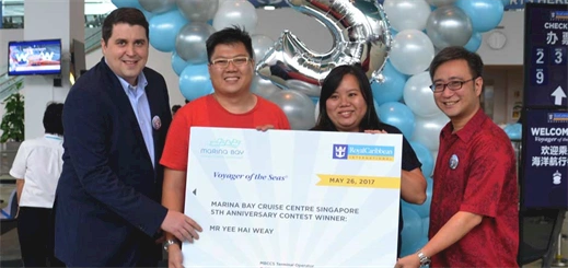 Marina Bay Cruise Centre Singapore celebrates fifth anniversary
