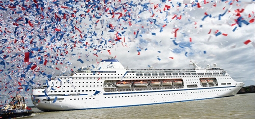Cruise & Maritime Voyages christens Columbus in London