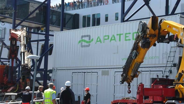 Scandlines chooses APATEQ system to clean scrub water from ferries