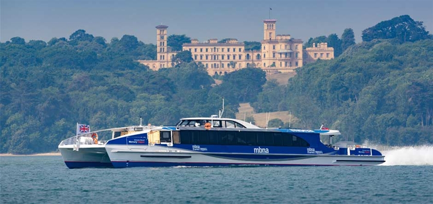 Mercury Clipper heads to new MBNA Thames Clippers' base in London