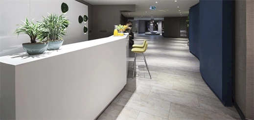 Why is organic, durable flooring important on cruise ships?