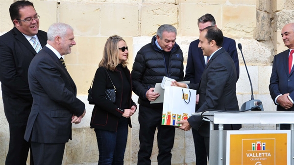 Valletta Cruise Port hosts 700,000th cruise passenger