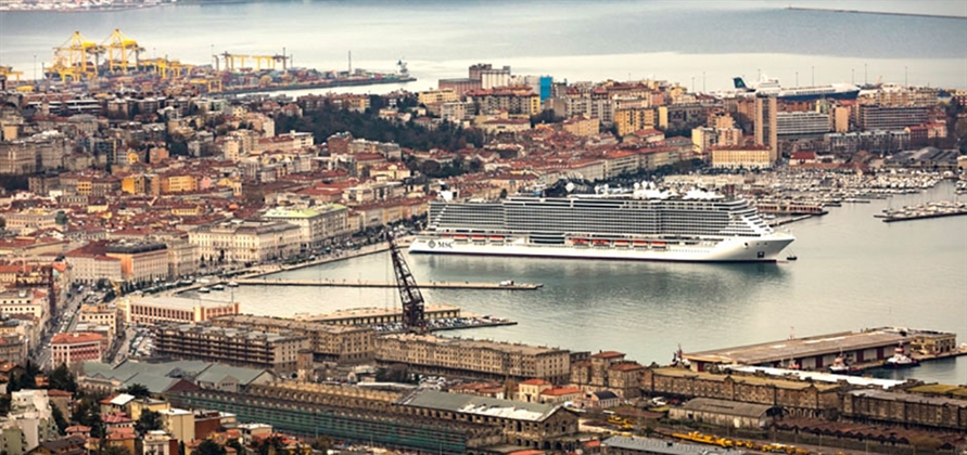 New MSC Seaside en route to Miami for naming ceremony