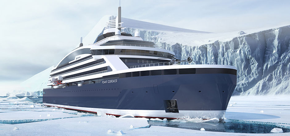 Ponant orders first electric hybrid icebreaker