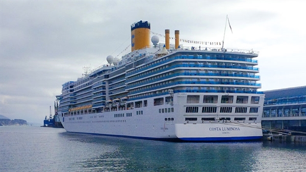 Costa Luminosa departs Venice for world tour