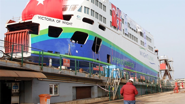 Wightlink launches Victoria of Wight in Turkey