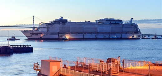 Success for Symphony of the Seas at first sea trials