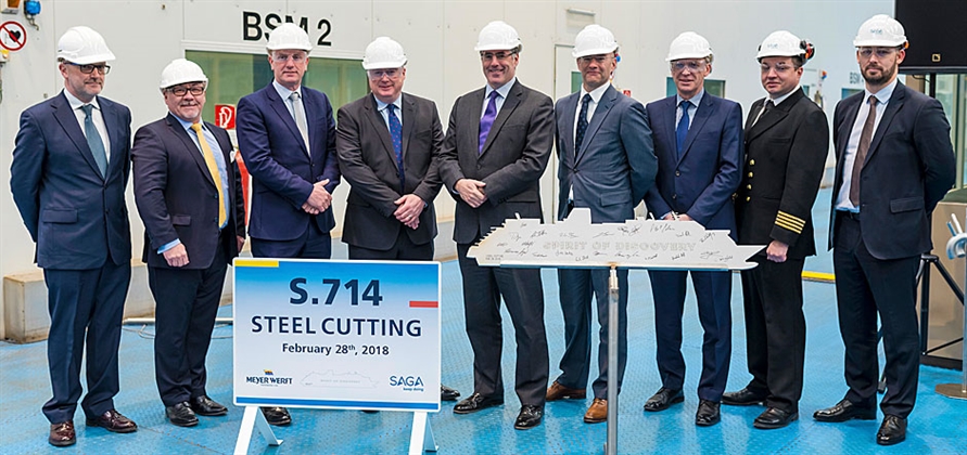 Meyer Werft starts building Saga Cruises newbuild