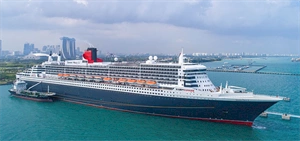 Queen Mary 2 visits Singapore during Southeast Asia voyage