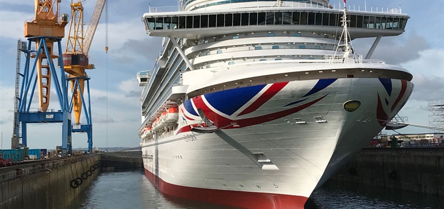 Damen Shiprepair Brest completes work on P&O Cruises’ Ventura
